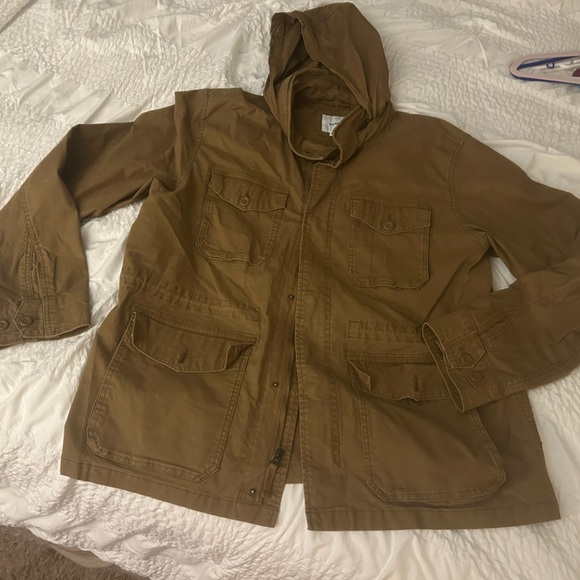 Old Navy Other - Old Navy Tan Hooded Jacket